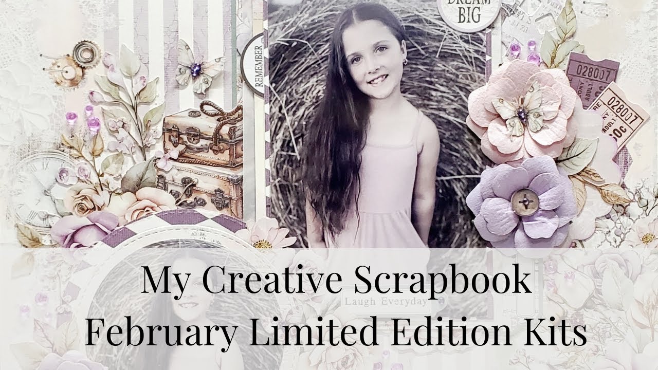 Мечтай по-крупному — Наборы для скрапбукинга My Creative Scrapbook, лимитированная серия февраля ...