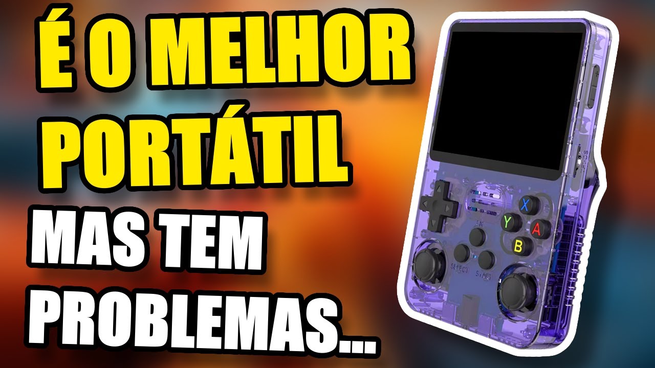 R36S uma análise COMPLETA do portátil RETRO com melhor custo x benefício! [Análise]