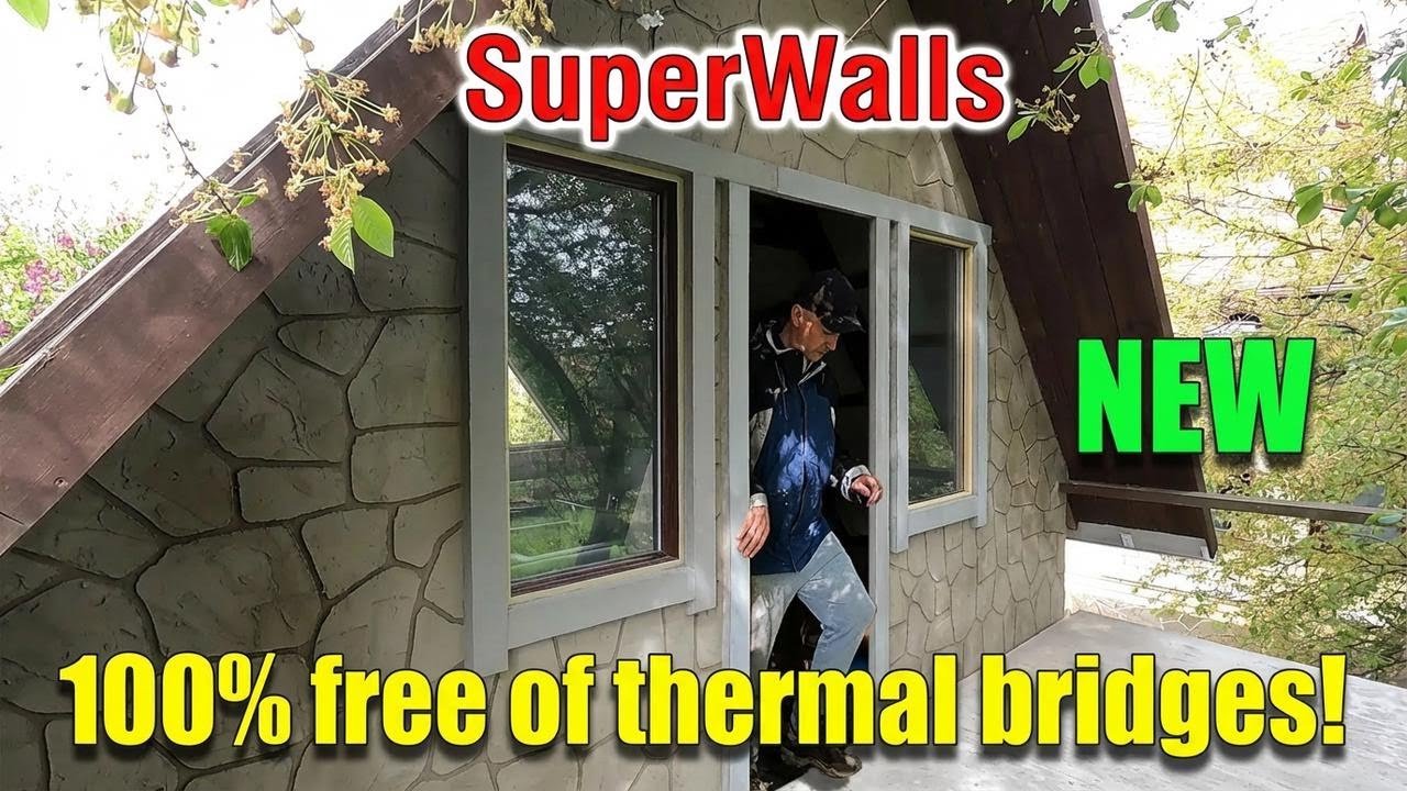DIY Walls: Fireproof, Warm, Cheap, and Durable! Build a 2-Story House for $1000
