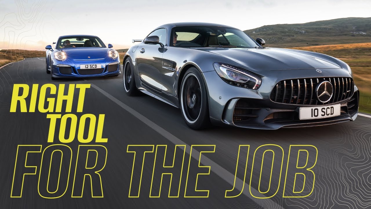Our new £110,000 supercars! | Porsche 911 GT3 vs Mercedes AMG GTR | Supercar Driver
