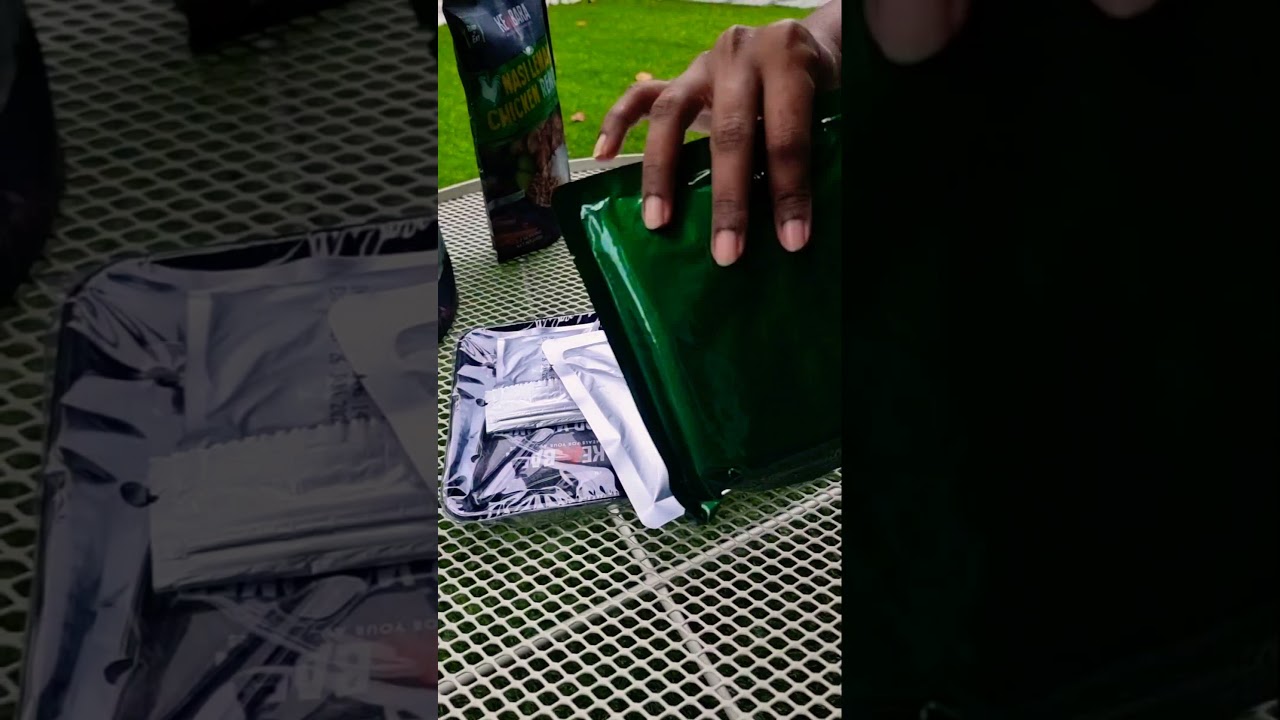 Ready-to-eat Meal (MRE) self Heating Technology~ Kembara meals