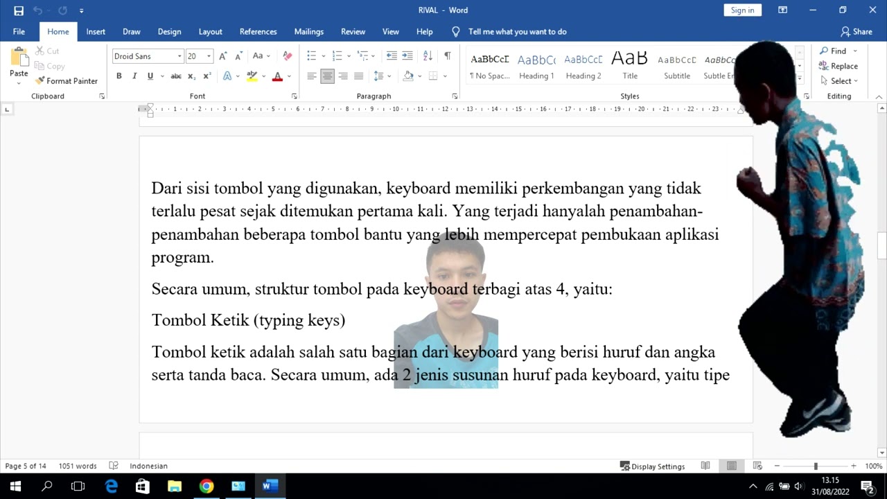Pengenalan Keyboard Komputer  Bila mendengar kata “keyboard” maka... Oleh SEPTIAN RIPALDI