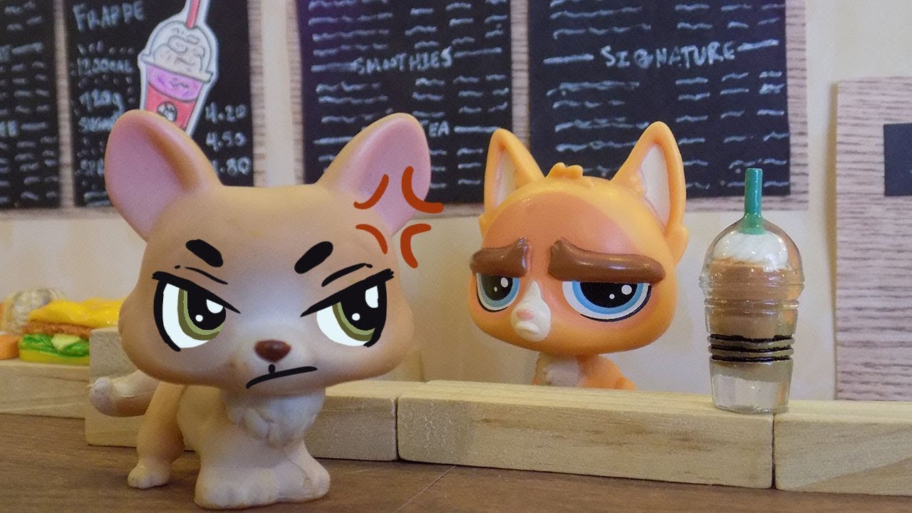 LPS: КАТАСТРОФА В КОФЕЙНЕ! ☕ Забавная сценка про Littlest Pet Shop