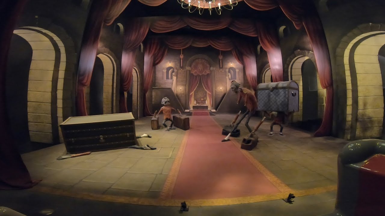 ETF Mystic Movers Darkride Hotel Transylvania Motiongate Dubai 2019 POV Onride