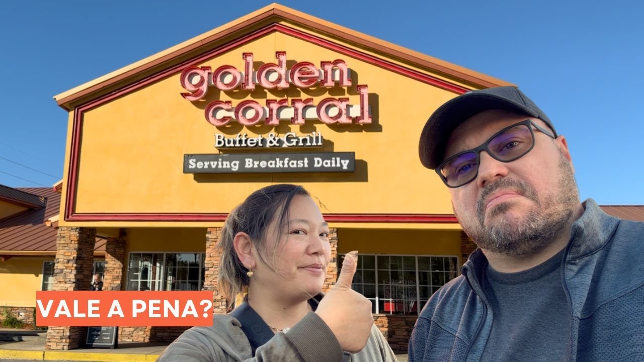 Fomos ao POLÊMICO Golden Corral em Orlando! Vale a pena? Review REAL do Buffet! 🍗🔥