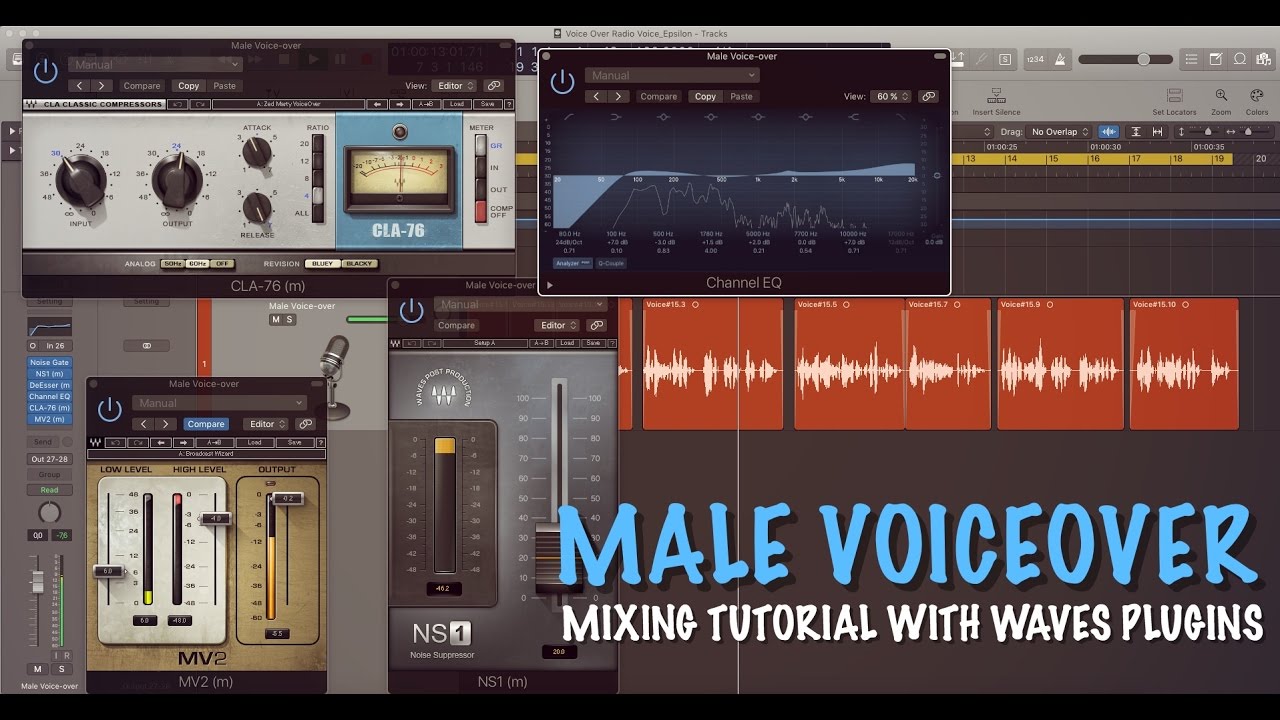 Male Voice-over Mixing Tutorial | Waves Plugins