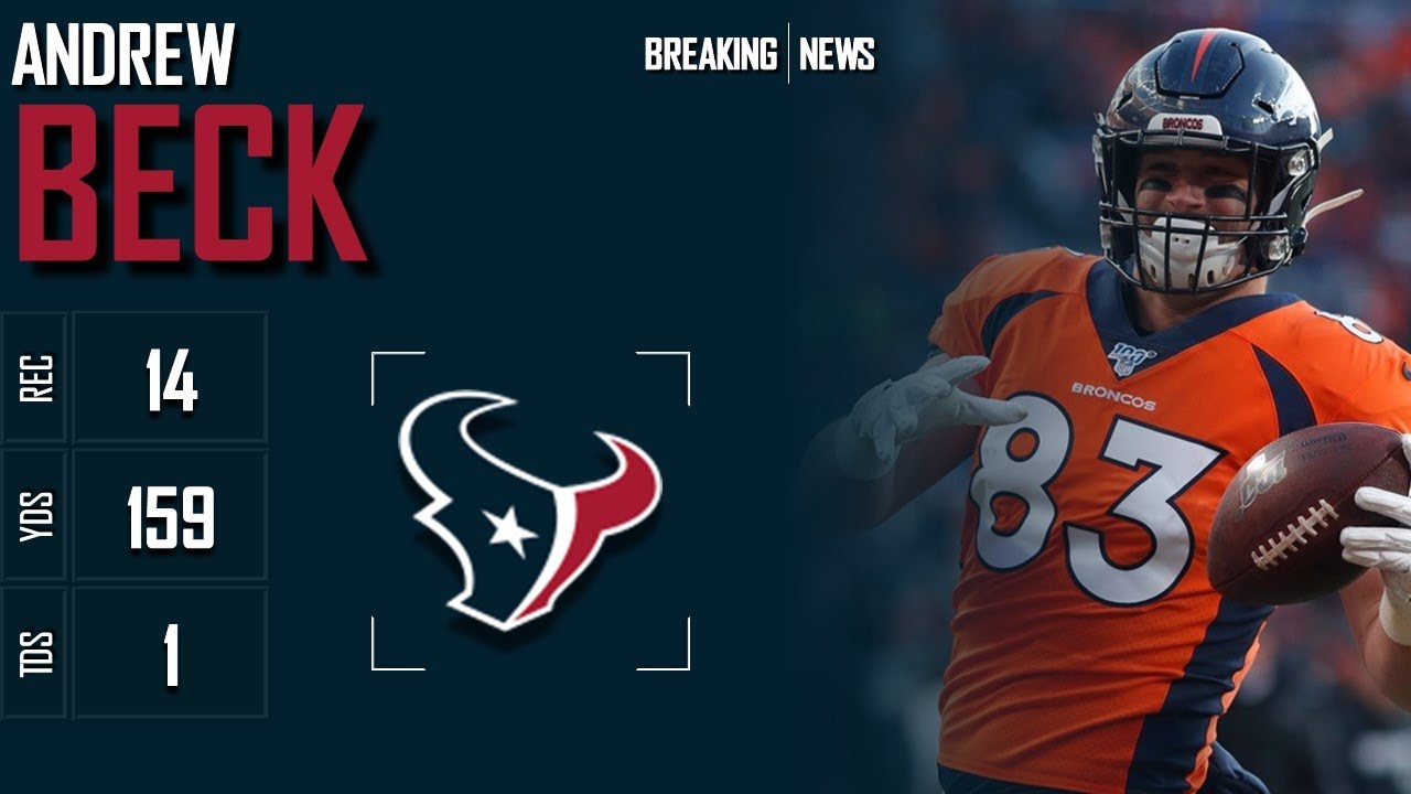 HOUSTON TEXANS: Andrew Beck ᴴᴰ