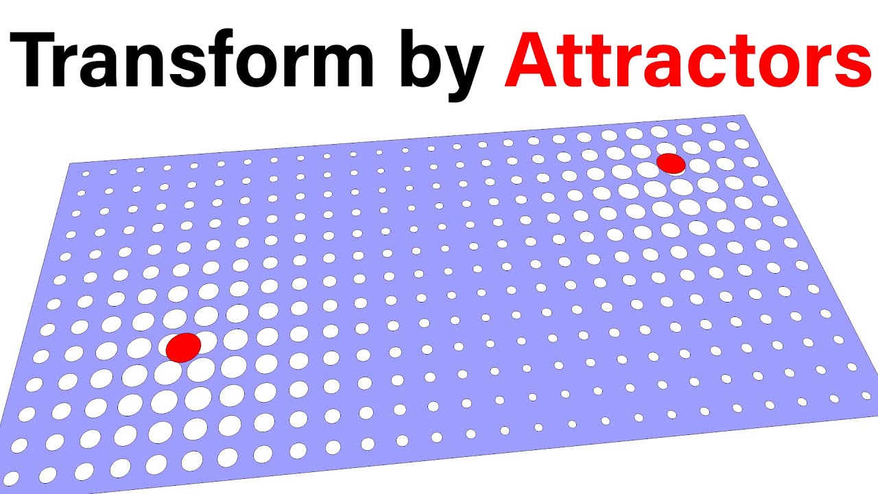 Transform Objects by Attractors in SketchUp - Part 1 - TutorialsUp