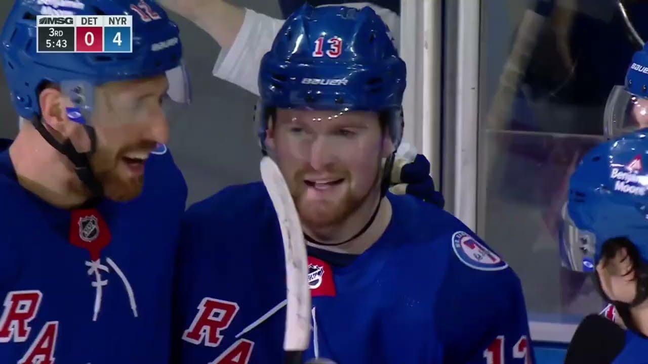 Alexis Lafreniere Scores one of his Best Goals of his NHL Career