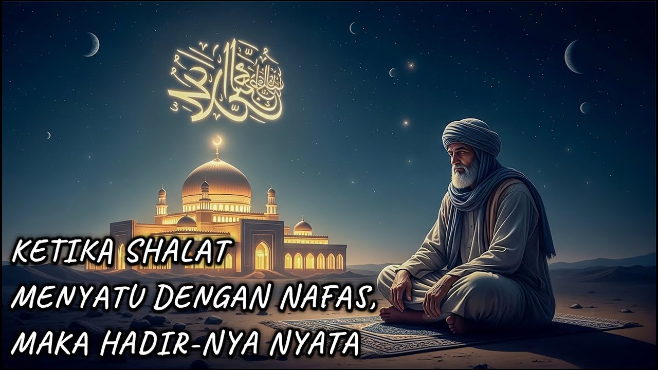 KETIKA SHALAT MENYATU DENGAN NAFAS, MAKA HADIRNYA NYATA..