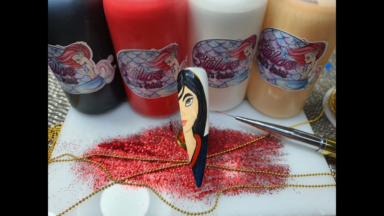 UÑAS MICROPINTURA MULAN