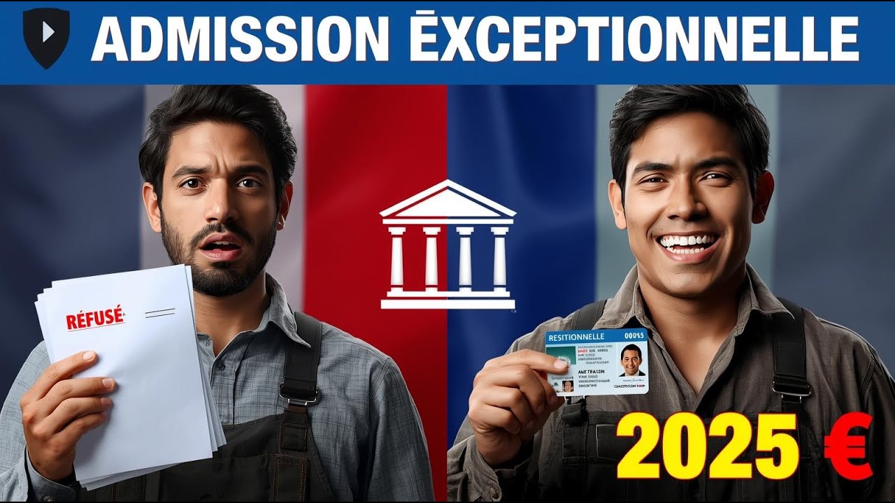 Admission exceptionnelle au s&eacute;jour par le travail en France &ndash; 2025