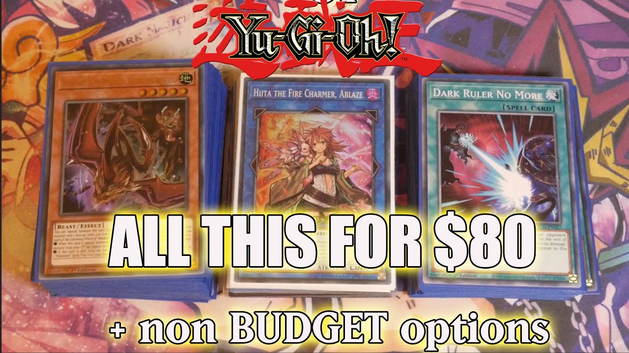 Yu-Gi-Oh! $80/£63 BUDGET & Competitive Charmer Deck + NON Budget Upgrades.