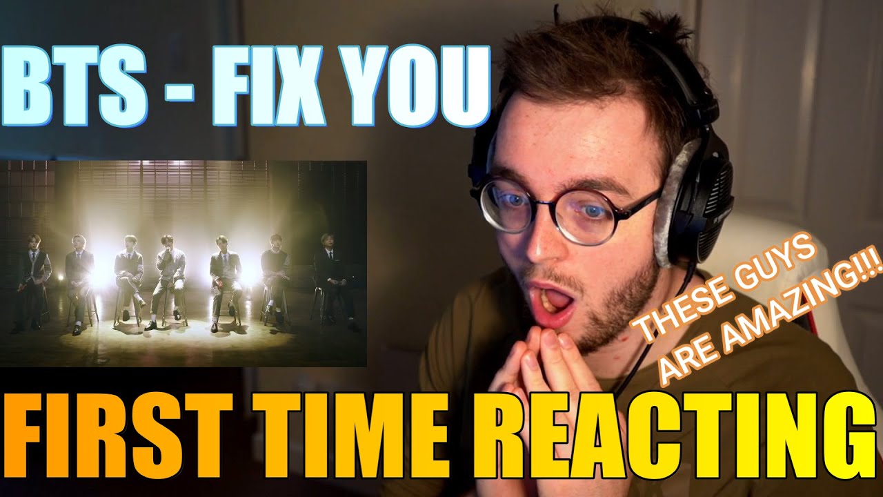 FIRST TIME REACTING TO BTS - Fix You (Coldplay Cover) BRITISH NERD REACTION!!!