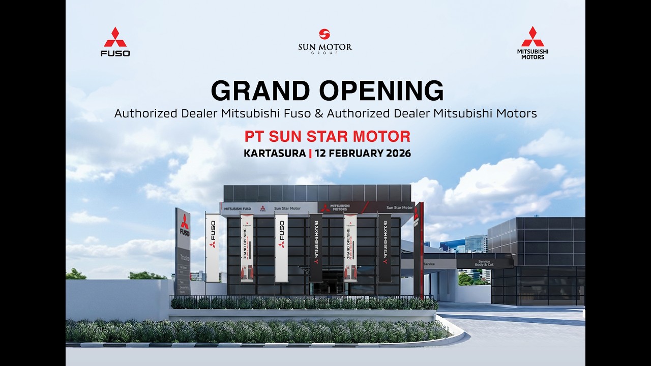LIVE: Grand Opening Dealer Mitsubishi Fuso & Mitsubishi Motors - PT Sun Star Motor Kartasura