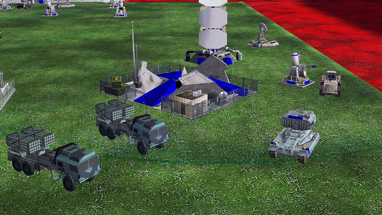NATO vs 7 GLA - Command & Conquer Generals ARMADA