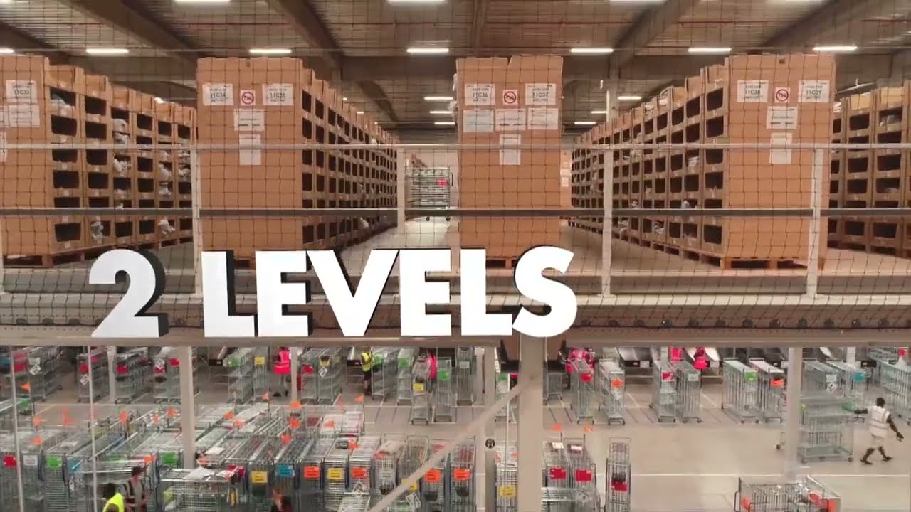 BOWE INTRALOGISTICS installation at Bleckmann in Rieme | Belgium