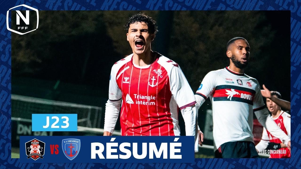J23 I FC Fleury 91- US Concarneau (0-4) I National FFF 2025-2026