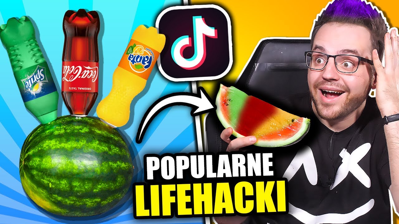 Testujemy POPULARNE LIFEHACKI Z TIKTOKA! *pogromcy mitów 6*