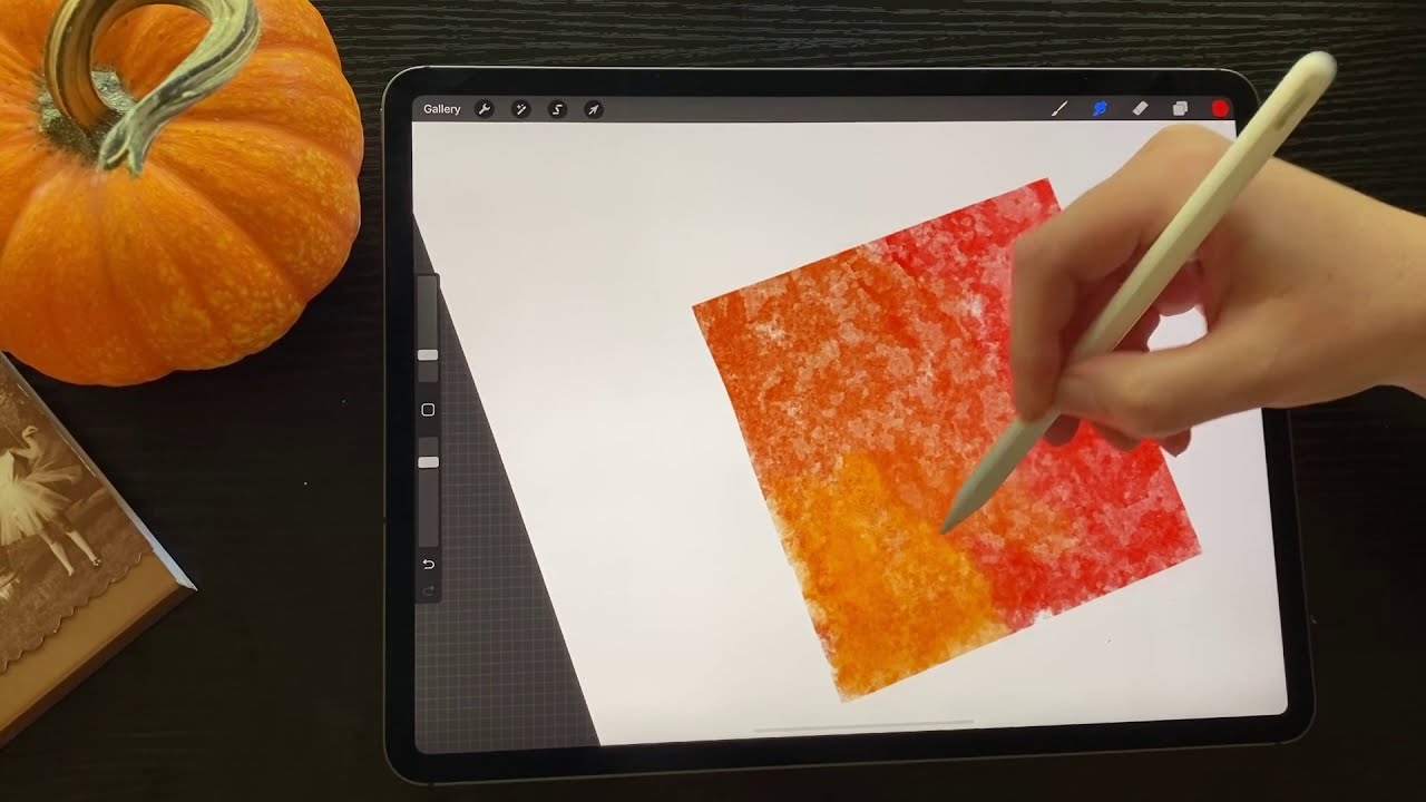 Como ESFUMAR no Procreate | Como MISTURAR CORES no PROCREATE