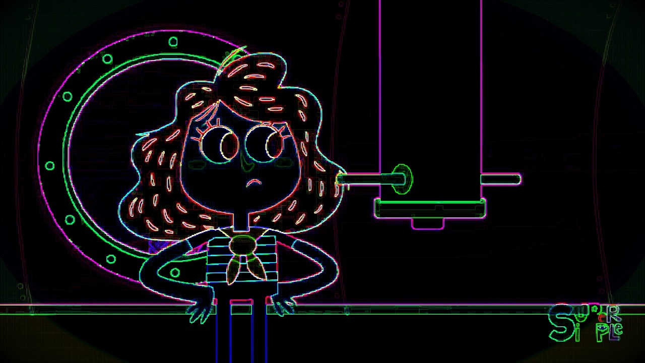 Super Simple A Hole In The Bottom Of The Sea vocoded Intro Logo Sponsored By：Gamavision Csupo Effect
