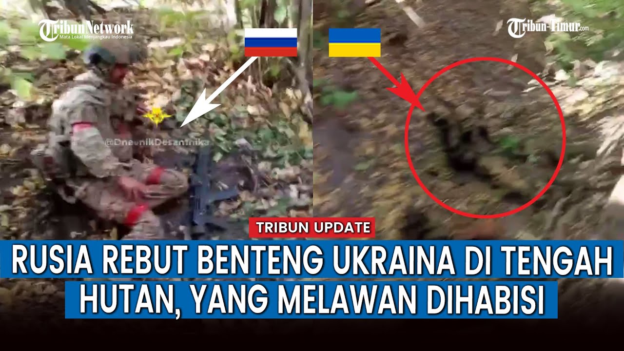 Pasukan Rusia Rebut Benteng Tentara Ukraina di Kursk, Tahan & Habisi Penghuninya