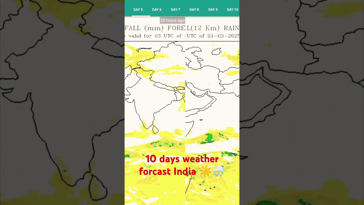 weather for 10 days #india#weather