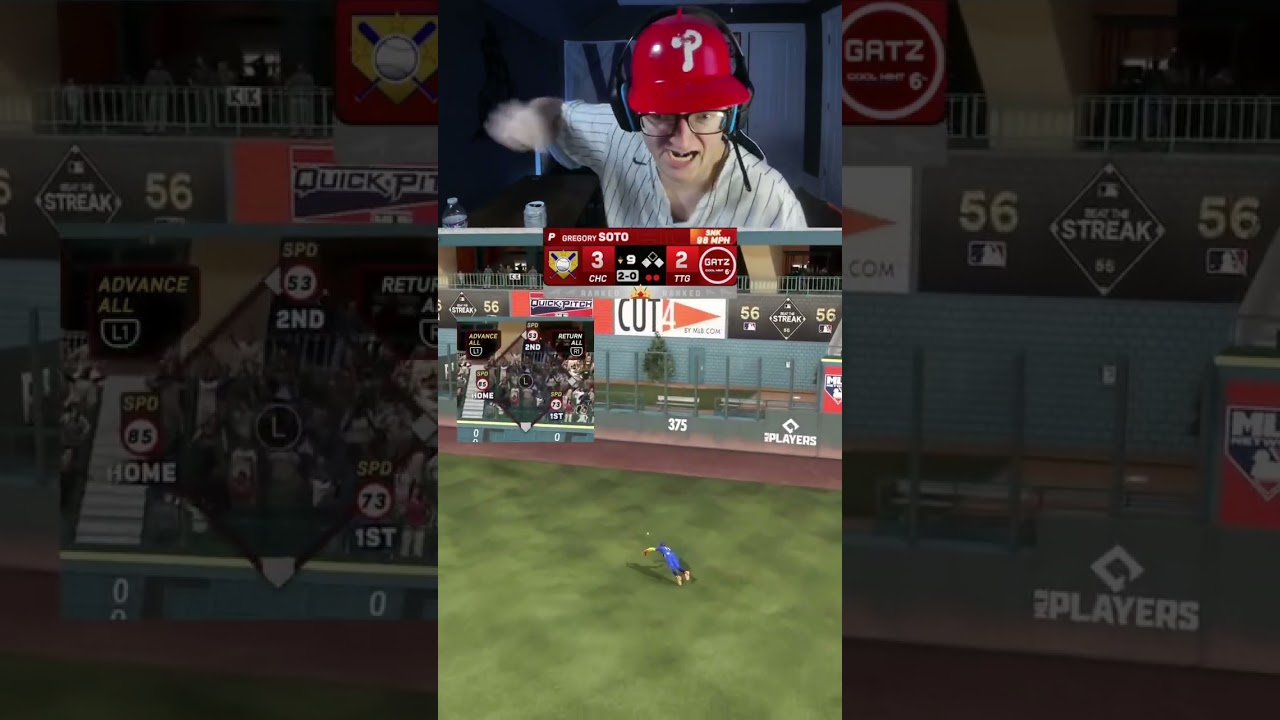 ЛУЧШИЙ УХОД ВСЕХ ВРЕМЕН #mlbtheshow #mlbtheshow25 #игривый #смешной