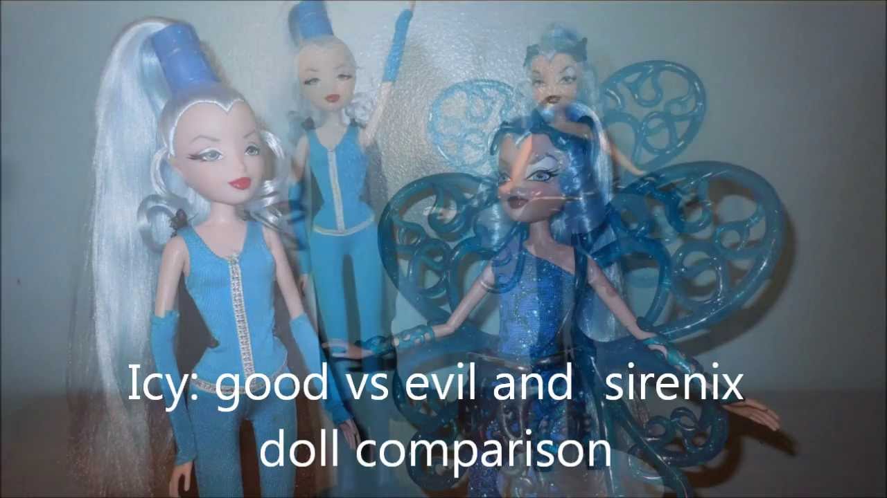 Winx Club: Icy: Good vs. Evil and Sirenix Doll Comparison