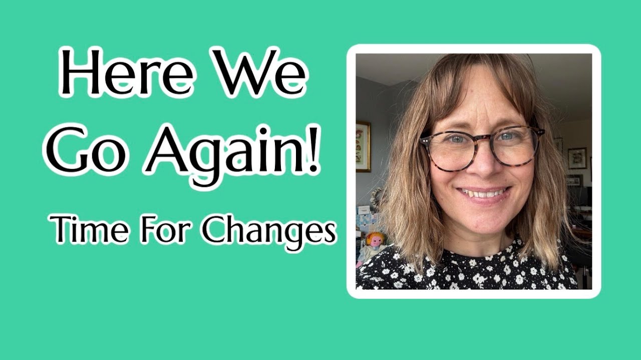Vintage Seller Life: Here We Go Again! Time For Changes #gentlevlog #vintageseller #workingfromhome