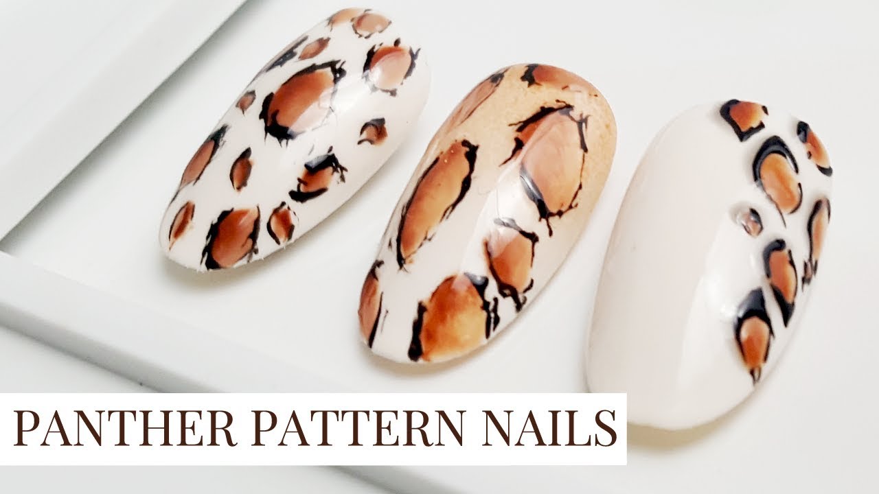 Panterka Na Paznokciach Krok Po Kroku + Różne Sposoby Cieniowania | Panther Pattern Nail Art