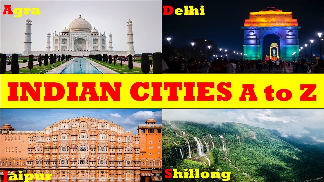 Indian City - India City &ndash; City Names of India with Pictures from A to Z &ndash; City Names @KuboEnglishVocabulary