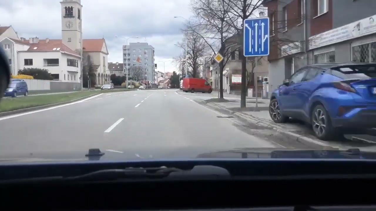 Brno, drive around town