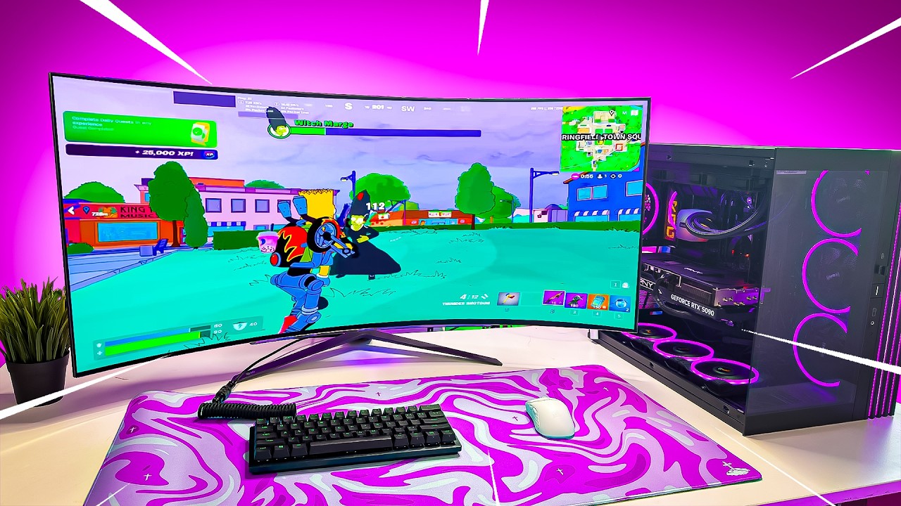 I Built the Ultimate ULTRAWIDE Gaming Setup!
