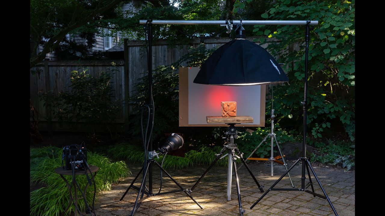 SpeedRail for photography - how to support lights with a goal post.