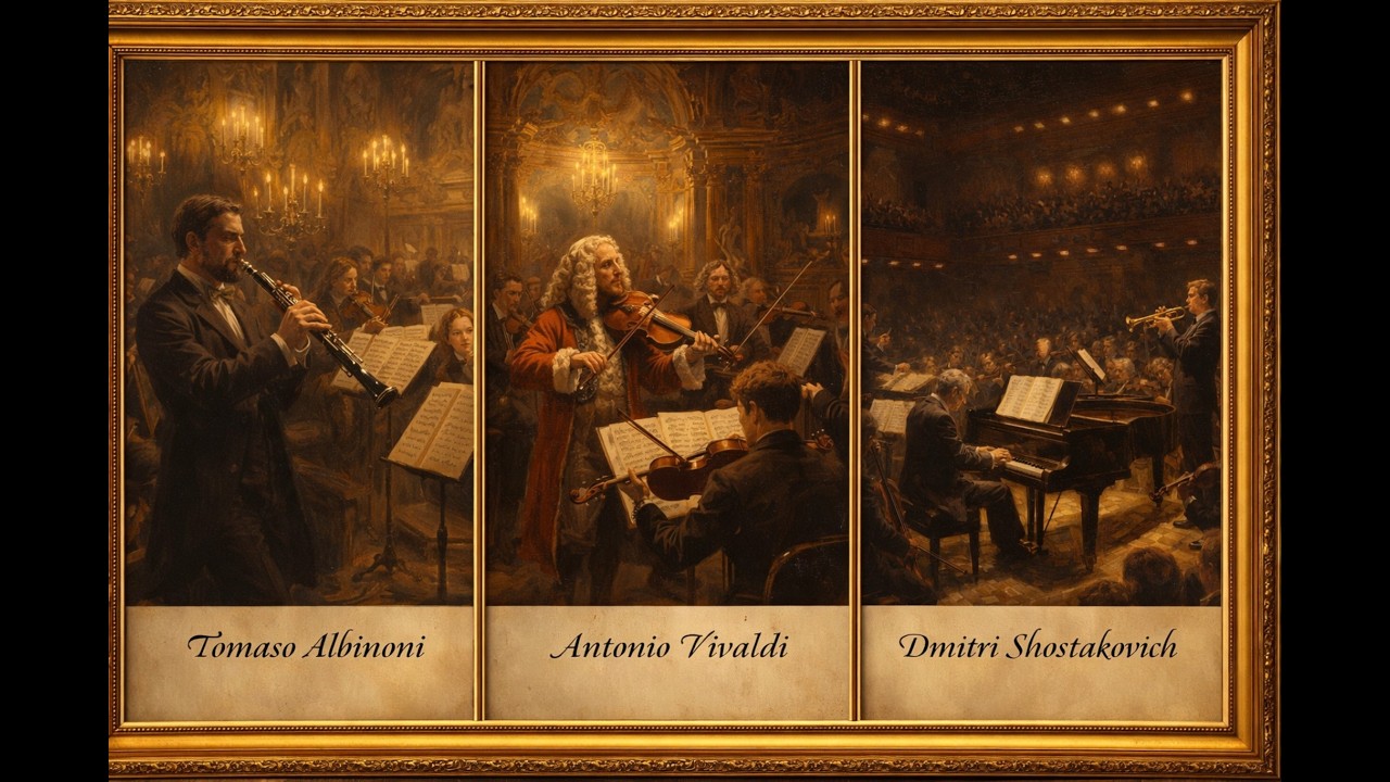 Albinoni · Vivaldi · Shostakovich - Concertos de diversos instrumentos II (Vinyl LP Recording)