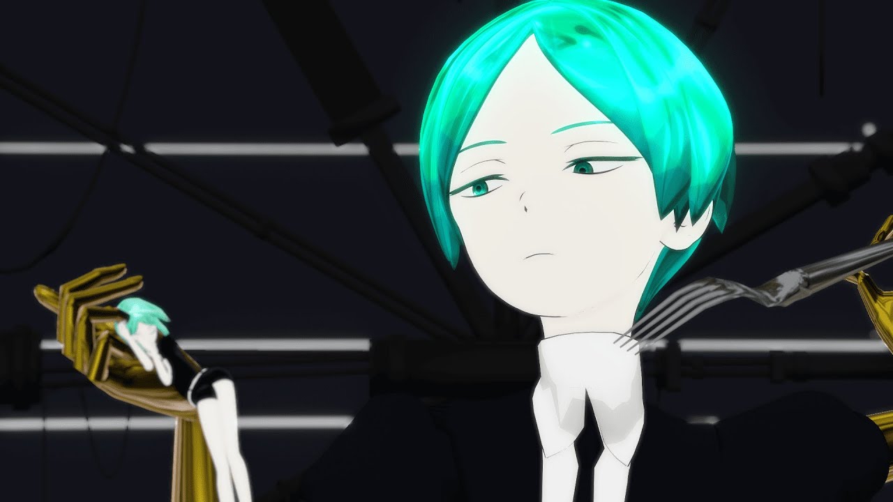 【MMD・宝石の国】フォスで「ビターチョコデコレーション」