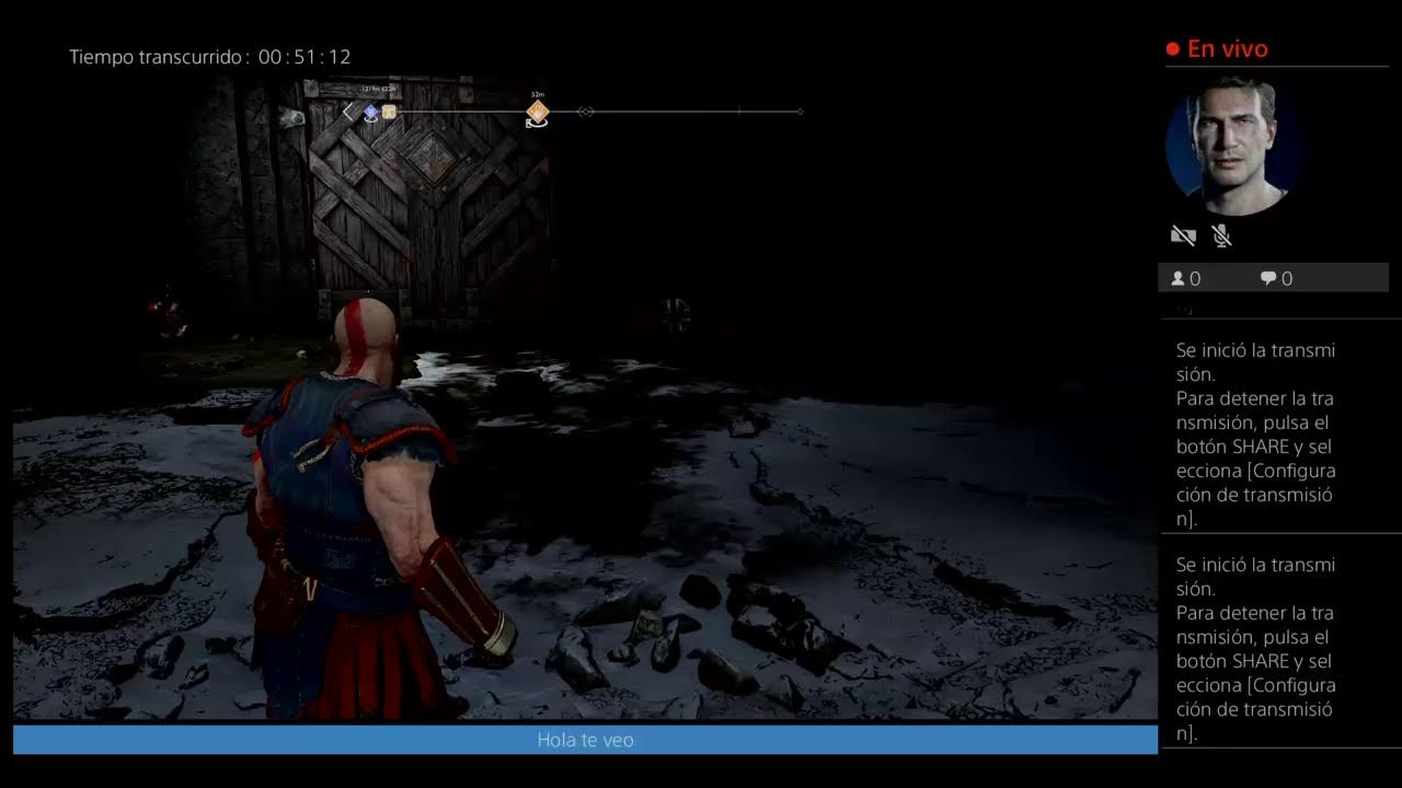 Transmisi&oacute;n de PS4 en vivo de adr143lop god of war parte 6