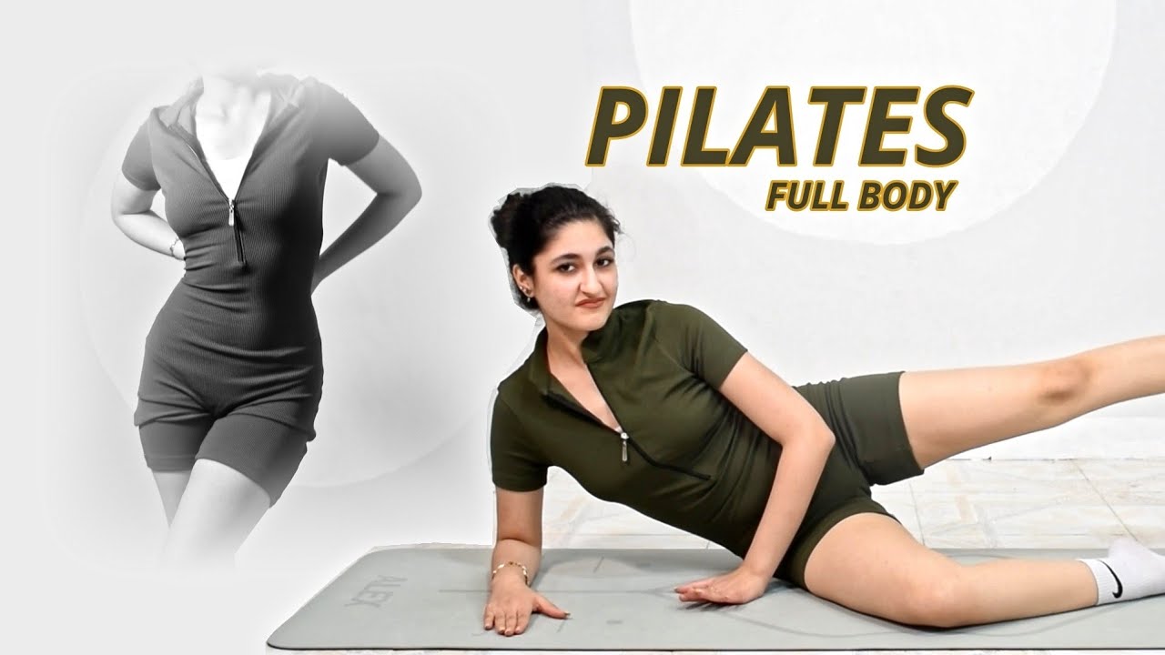 12-Min Full Body Pilates Workout | for all levels (no equipment) 