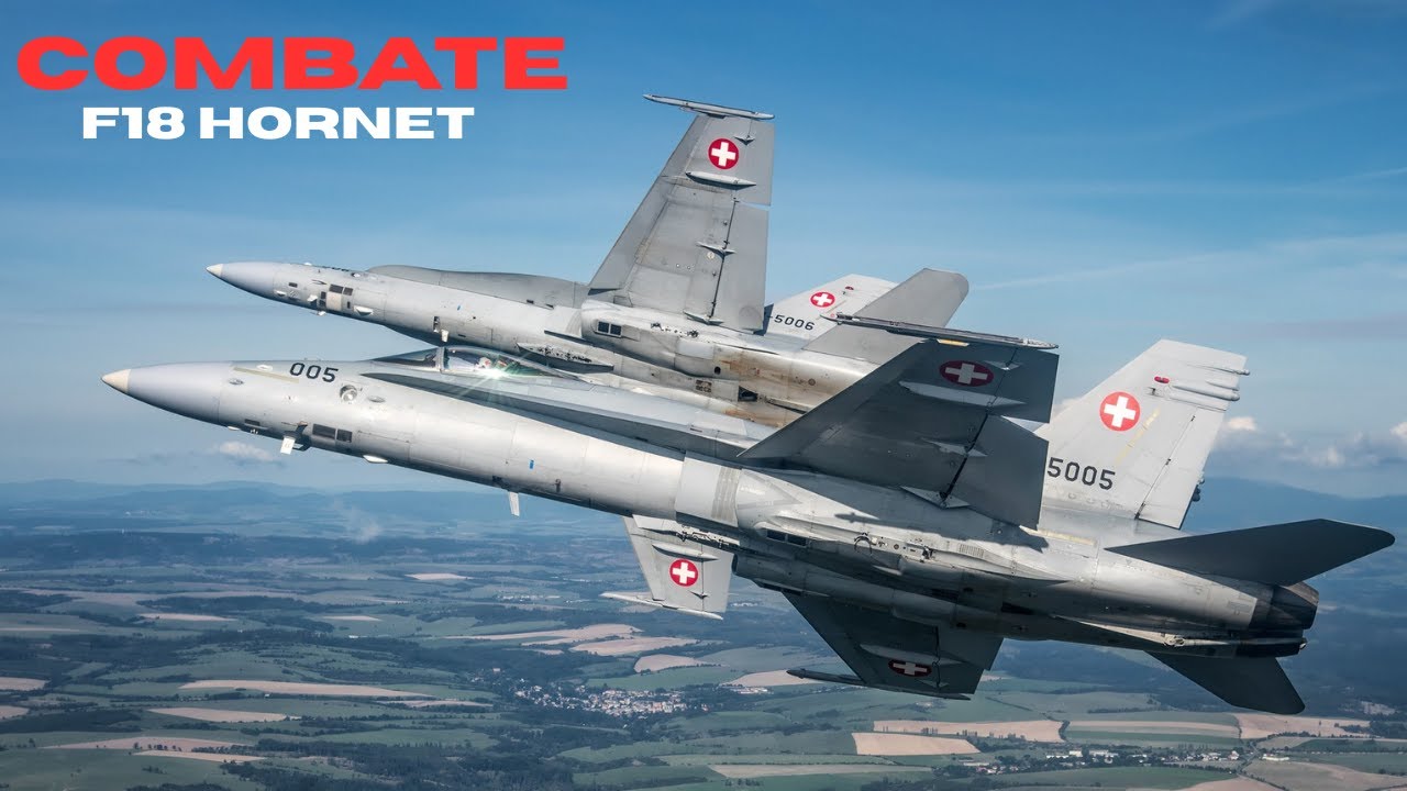 Patrullaje F18 Hornet