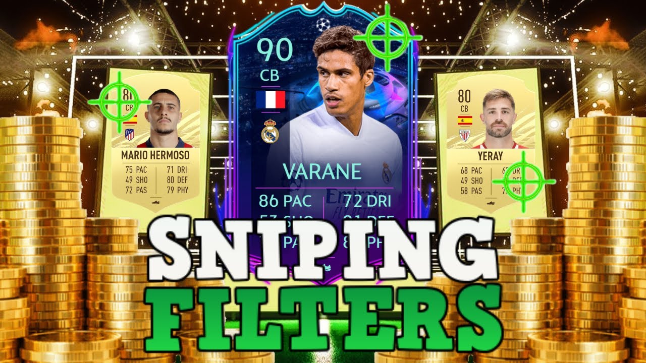 FIFA 21 INSANE SNIPING FILTERS! HOW TO MAKE 100K RIGHT NOW ON FIFA 21! BEST PLAYERS TO SNIPE ON FIFA