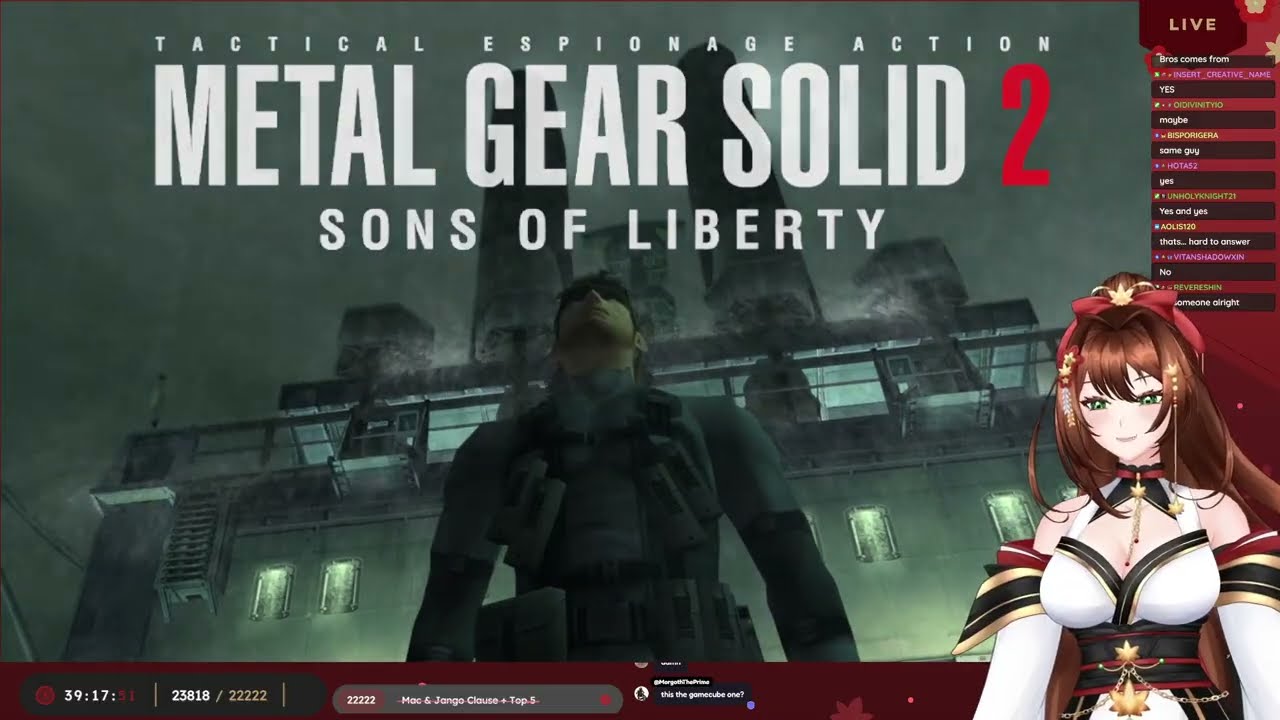 SNAAAAAAAKE !subathon !incentives Feb 21 2026 Metal Gear Solid 2: Sons of Liberty