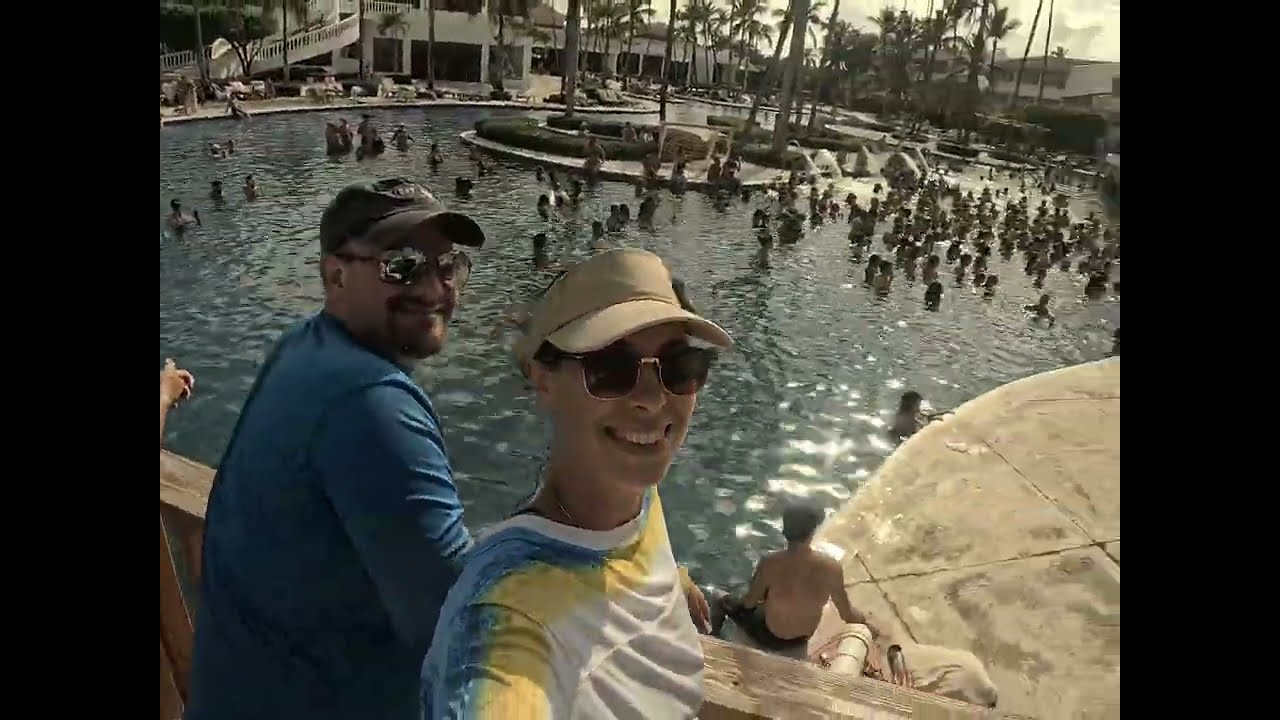 Occidental Punta Cana foam party pool tour