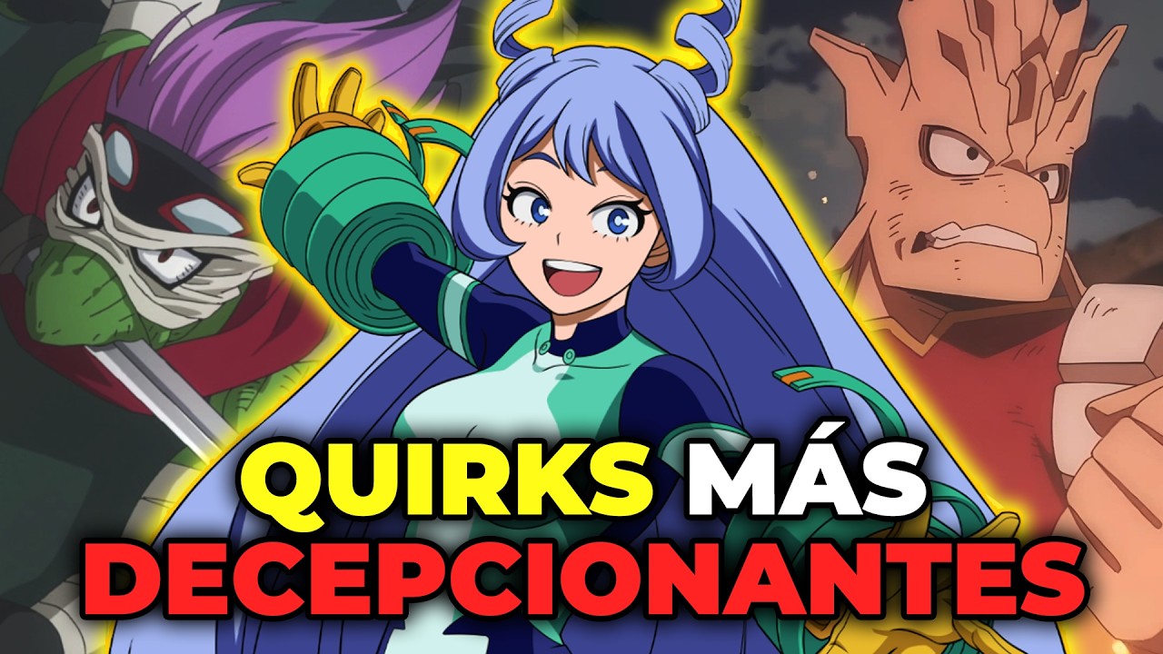 🔺 BNHA: 10 QUIRKS que PARECEN FUERTES pero SON DÉBILES 🔥