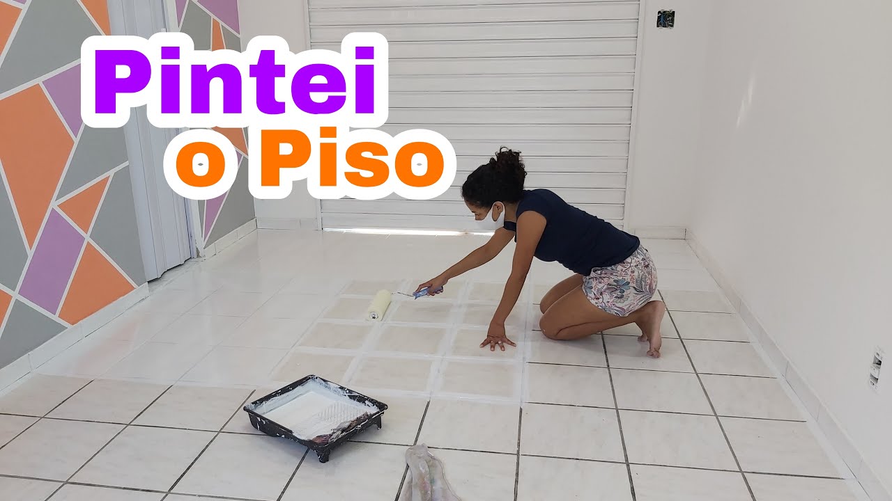 PINTEI O PISO COM TINTA EPÓXI / ÚLTIMO DIÁRIO DE  REFORMA DO STÚDIO