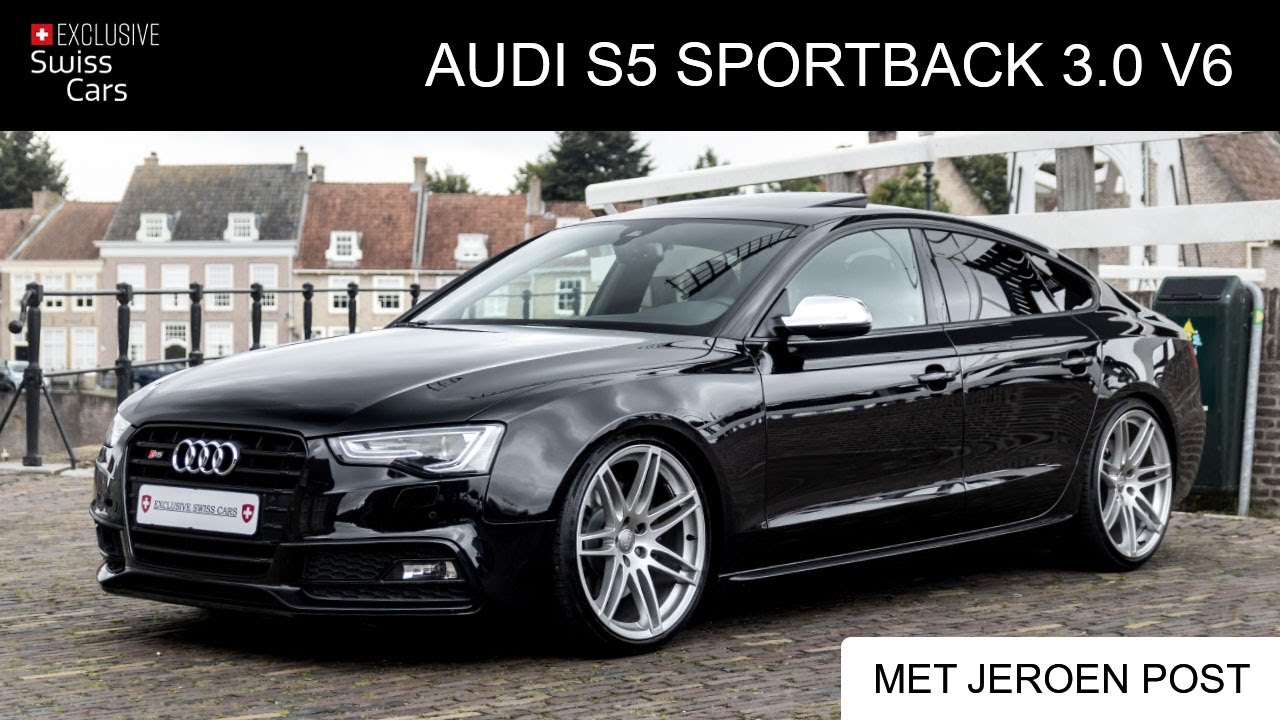 Jeroen Post in de Audi S5 Sportback 3.0 V6 2013 | Exclusive Swiss Cars