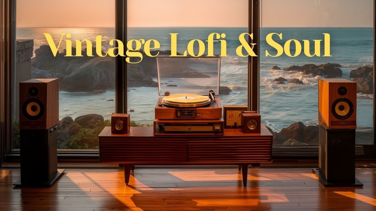 Ocean Golden Hour Calm 🌅 Vintage Lofi & Neo Soul R&B for a Calm, Focused & Relaxed Day