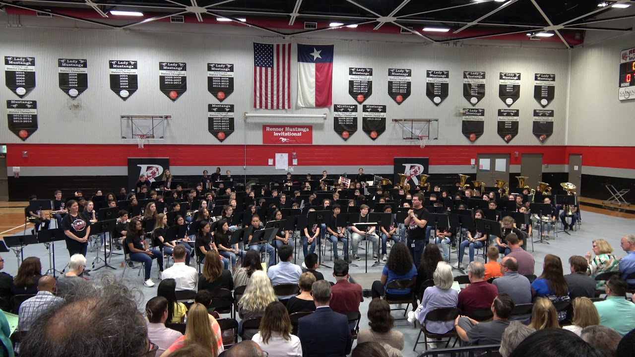 Renner Middle School 2019 Spring Band Concert