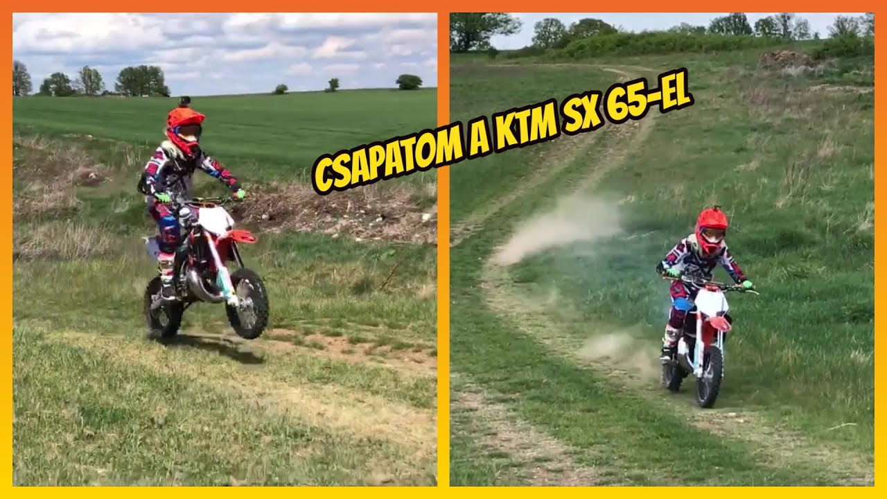 Csapatom a KTM SX 65-el