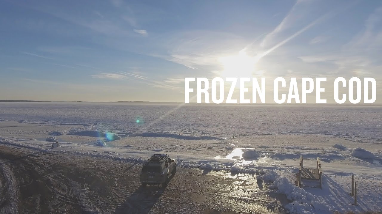Cape Cod FROZEN OCEAN [AMAZING!]